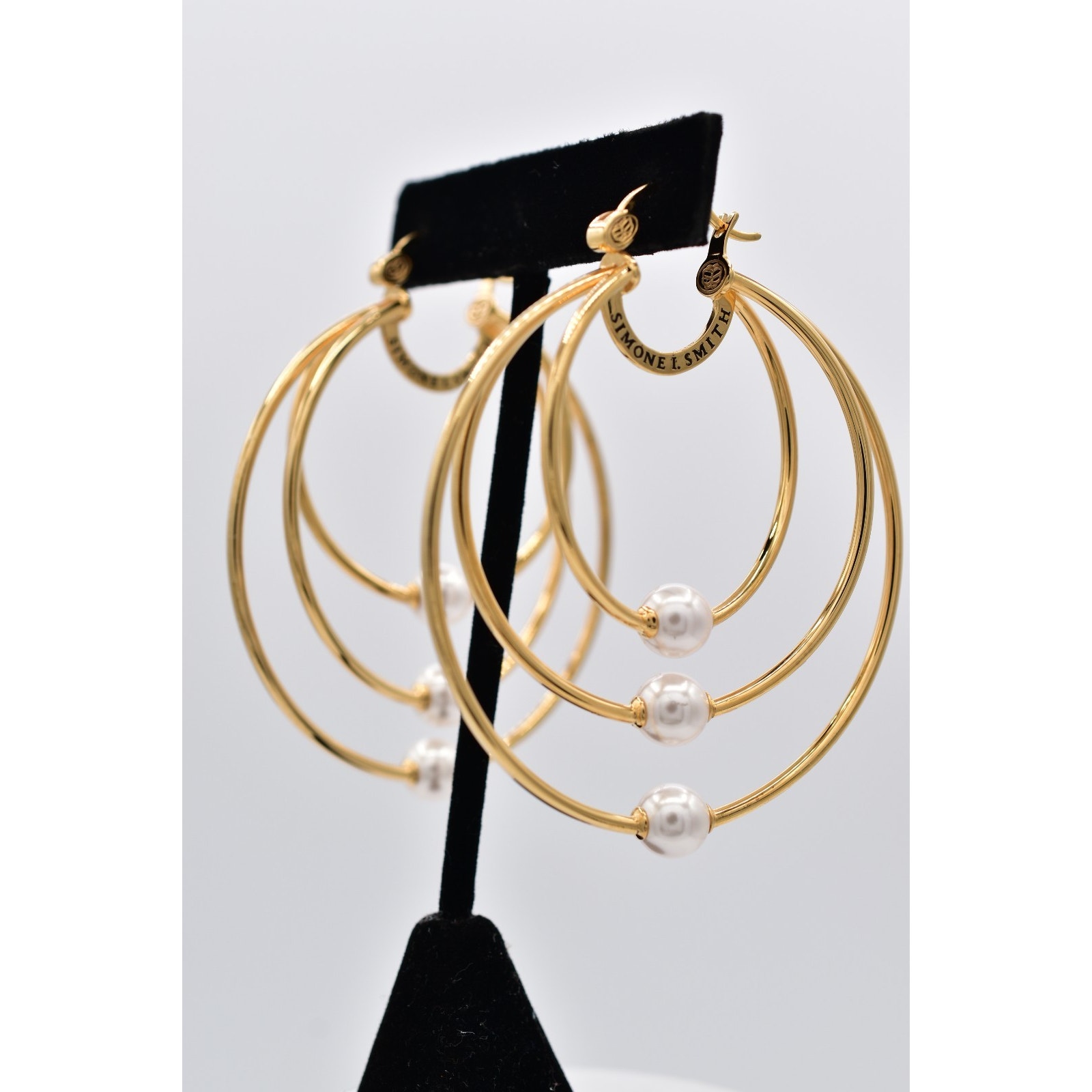 Simone I. Smith Lady Of Serenity Hoop Earrings Oprah's Favorite Things 2024 Bin1